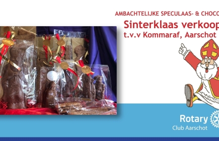 Ambachtelijke speculaas en chocolade verkoop